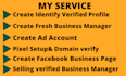 create or fix facebook business manager and ads account