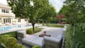 design landscape, terrace, backyard, pool, and patio