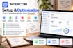 setup intercom chatbot and intercom dashboard setup