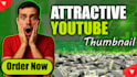 design a highly clickable youtube thumbnail