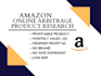 do online arbitrage product research for amazon US