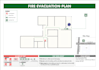 create a custom fire emergency evacuation plan, escape plan
