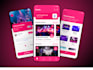 event booking app, ticket booking app, conference app, live streaming app