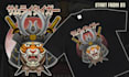create anime or japanese t shirt design illustration