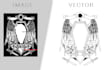 manually trace your image in illustrator vector format