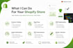 do shopify custom coding, bug fix and theme development