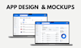 design wireframes, UX UI design, and prototypes