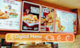 create full digital menu animated and static