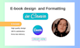 design custom and unique ebook in canva