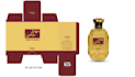 design luxury perfume box, bottle label, and packaging