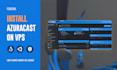install and configure azuracast on your vps, SSL and add a domain