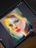 create a digital drawing character