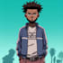 design custom 2d images in the boondocks style