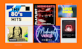 do eye catching spotify and soundcloud banner with free logo