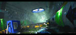 paint cinematic environment art for film, game, prints or book