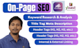do your website on page SEO with yoast premium