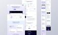 do website ui ux to create website ui, website mockup, web template, wireframe