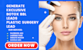 generate botox bbl leads plastic surgery leads via tiktok ads, ig, facebook ads
