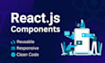 create reusable react components and react webpages
