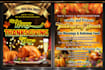 create thanksgiving flyers and any event poster design