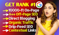 be monthly SEO service expert with dofollow contextual backlinks