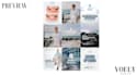 create health, wellness, clinic social media design
