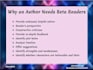 beta read and review your fiction book