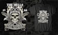 design motorcycle club and garage logo