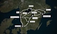 create a travel map and animated travel route video