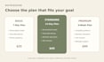 create a personalized nutrition plan for healthy weight management