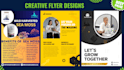 design professional a5 a4 a3 sales flyer poster design