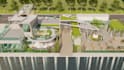 do pavilion design and animation rendering