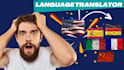 translate to italian, german, spanish  french and chinese
