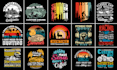 do custom fishing hunting bike car gym t shirt design