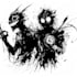 draw  illustrations in black and white, characters, objects, background and more