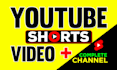create youtube shorts channel with 50 videos