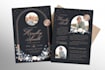design funeral program, obituary, event and memorial flyer