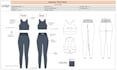 create fashion flat sketch and techpack