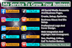 create all social media accounts, setup and optimize perfectly