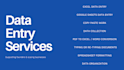 do data entry, copy paste, and excel data entry