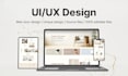 design a modern, figma uiux for responsive web and app