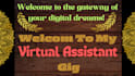 virtual assistant, data entry, data and file conversion