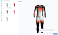 develop a 3d jersey configurator