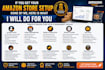 create amazon product listings, brand registry, private label and seller account