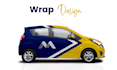 create print ready graphics vinyl van wrap, vehicle wrap