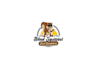 make awesome unique peanuts nuts logo