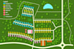 design a vector rv park map and campground map for websites and signage