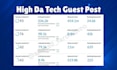 publish article, tech guest post, high da guest post on tech blog