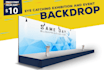 design awesome backdrop, x stand, roll up banners