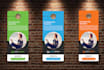 do door hanger design for cleaning, real estate, roofing, solar, lawn care